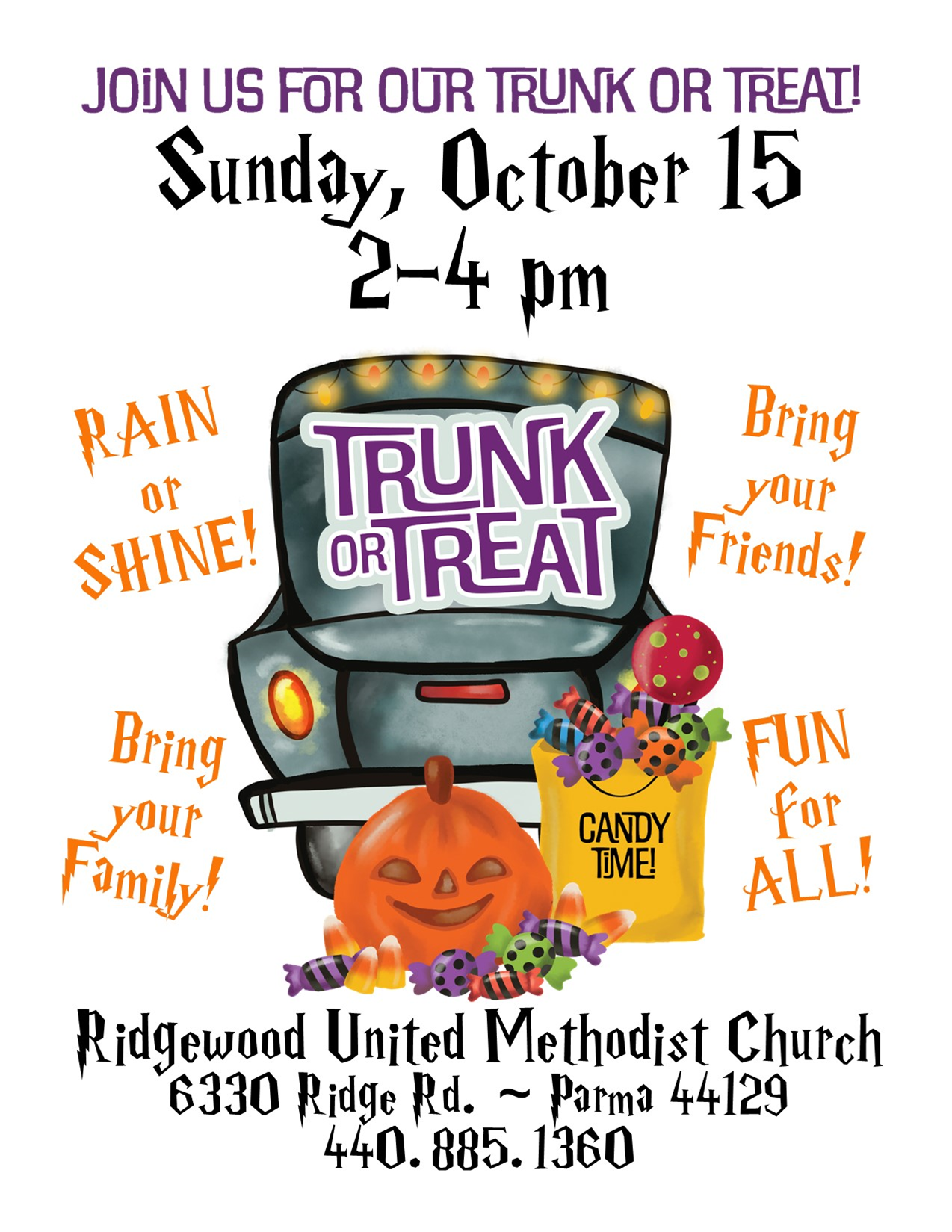 Trunk or Treat!
