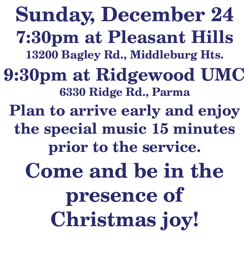 Christmas Eve Worship