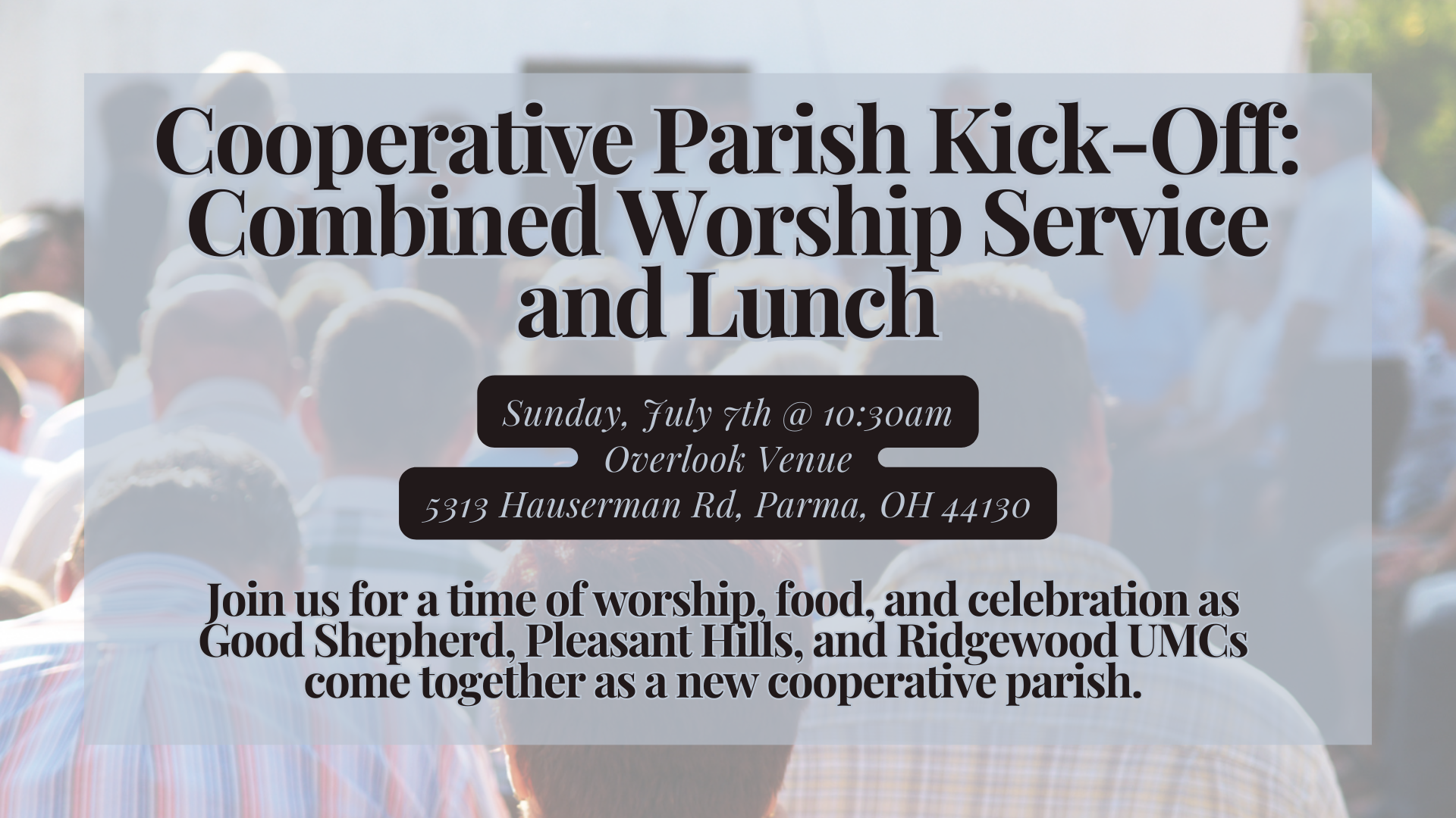Cooperative Parish Worship Service